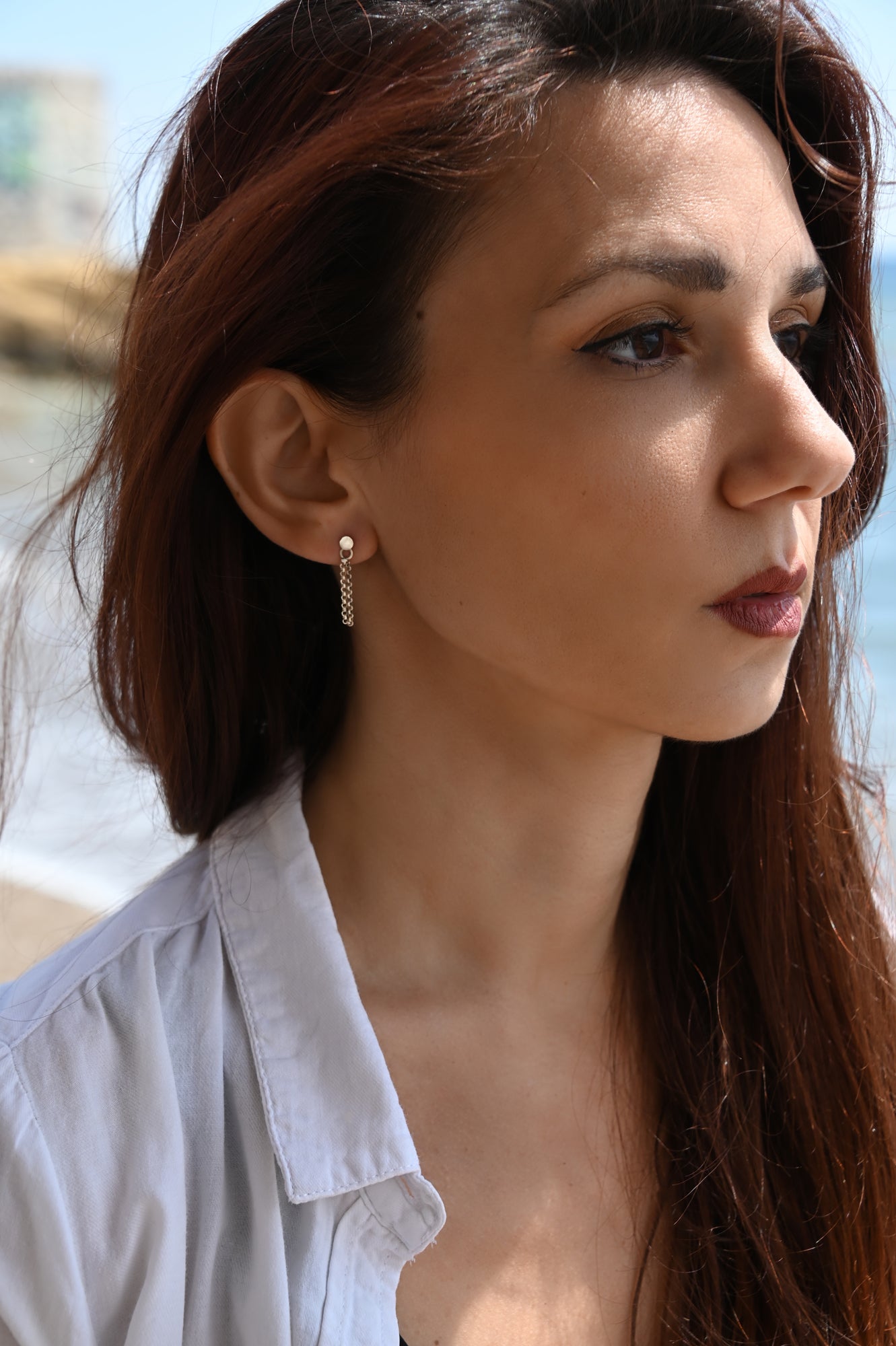 Thread Earrings